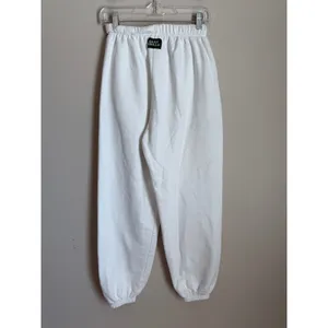 Daily Drills Made in USA Cotton Sweatpants XS/S White Logo Pants Joggers thumbnail 3