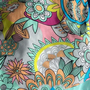 Judith March Floral Multicolor Groovy Sundress Size Large thumbnail 13