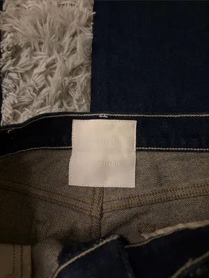 MOTHER High-Rise Straight Jeans in Dark Indigo thumbnail 2