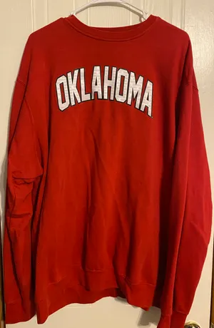 Oklahoma Sweatshirt Size XL thumbnail 1