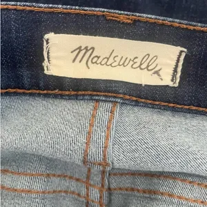 Madwell Jeans Women Blue Skinny‎ Leg Zipper/Button Closure 5 Pocket Denim thumbnail 2