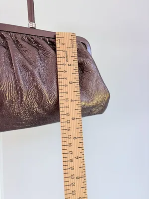 HOBO International Leather Frame Clutch Brown Size OS thumbnail 3