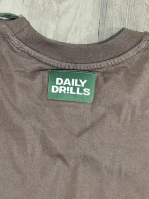 Daily Drills Everyday Tee Mocha XS/S NWT thumbnail 6