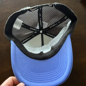NWT Billabong Coastal Society Purple Gray Mesh Trucker Cap Hat Rope Snapback thumbnail 5