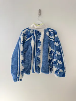 Free People Hit The Slopes Blue Jacket thumbnail 9
