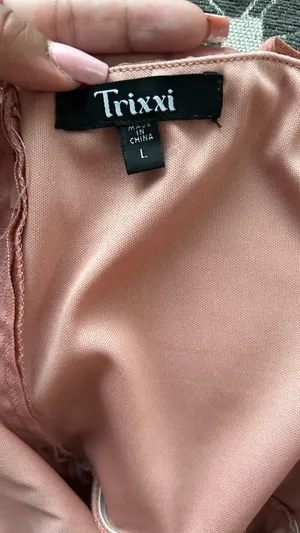 Trixxi Blush Pink Mini Dress – Size L thumbnail 3