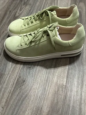Birkenstock Bend Low Green Suede Sneakers Comfort. thumbnail 5
