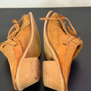 SixtySeven Suede Fringe Mules Womens 40 US 9 9.5 Western Kiltie Pointed Toe thumbnail 10