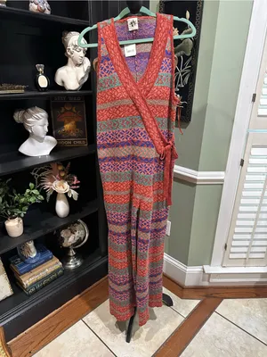 Free People “Snowfall Kind of Love” One‑Piece Jumpsuit Size Small NWT thumbnail 4