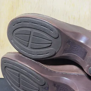 Ariat Women's‎ Strathmore brown leather clogs Size 10 Floral thumbnail 7