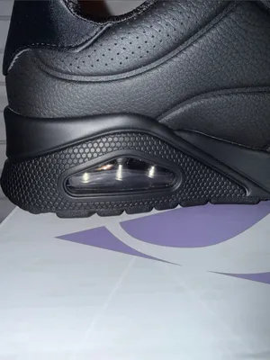 Skechers Women’s Uno Savvy Debon Air Black Athletic Street Sneaker thumbnail 12