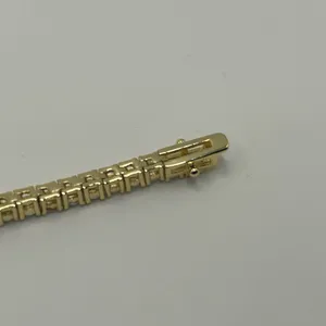 Orly Jewels Moissanite Tennis Bracelet Gold 3mm 7 Inch Brand New VVS1 Crazy Shine No Pass thumbnail 6