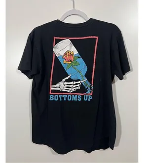 DK Skeleton Bottoms Up Shirt In Black Size Large Women’s thumbnail 6