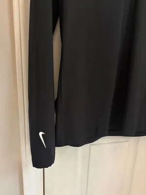 NIKE 2021 PGA Women’s Lightweight Athletic Quarter Zip in Black thumbnail 3