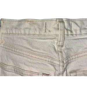 Abercrombie & Fitch 90s Straight Ultra High Rise Cream Off White Jeans Size 26 2 thumbnail 7