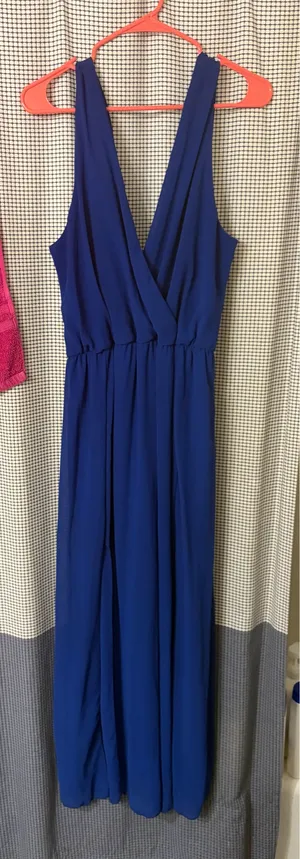 Zenobia Blue Formal Dress thumbnail 1