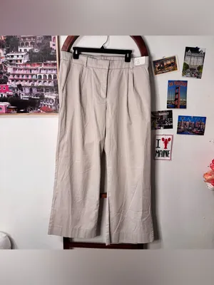 Abercrombie Sloane Low Rise Tailored Wide Leg Pants NEW thumbnail 3