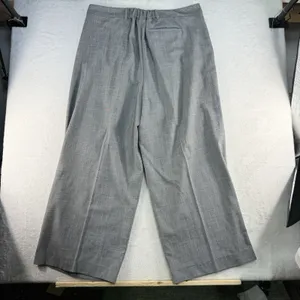 Old Navy XXL Tall Extra High Waisted Taylor Super Wide‎ Leg Trouser Suit Pants thumbnail 12