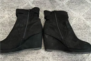 Jenny Fairy Black Suede Boots EU 37 thumbnail 5