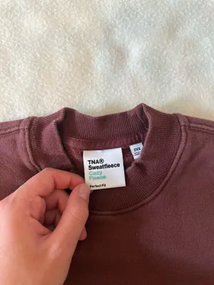 Aritzia TNA Cozy Fleece Sweatshirt thumbnail 2