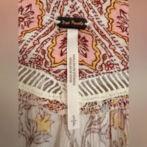 Free People Moonlight Dance Tunic NWT Boho Floral Festival Peasant Top S thumbnail 7