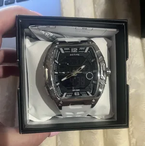 Activa Venzis X Invicta Men’s Digital Watch 50 mm White Band thumbnail 1