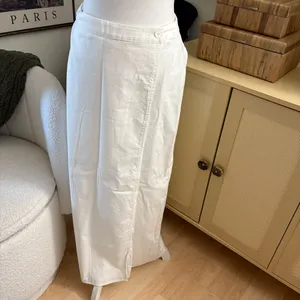 REFORMATION‎ Mylie Organic Cotton-Blend Wrap Skirt Size 4 thumbnail 2
