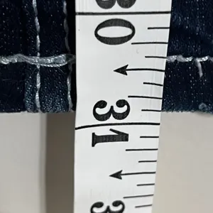 Vanity‎ Curvy Bootcut Jeans Dark Wash Contrast Stitch 26W 31L Blue Denim thumbnail 6