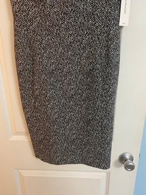 Calvin Klein NWT Black And White Knee Length Dress thumbnail 4