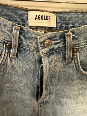 NWOT Agolde high waist straight leg jeans 23 thumbnail 3
