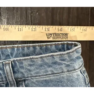 The‎ Drop Dixon Womens Size Medium Indigo Denim Jean Skirt Front Slit Preppy NEW thumbnail 4