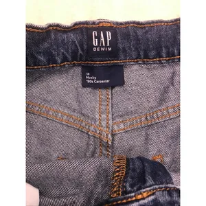 Gap Carpenter Jeans Women 18 Husky Blue Excellent 90s‎ Style Double Knee Denim thumbnail 2