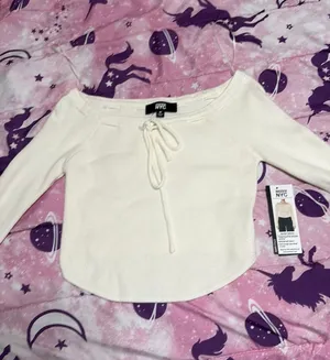 Winter shirt White Size M thumbnail 1