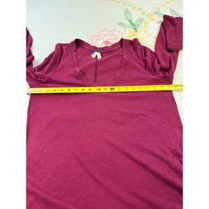 We The Free Flowy Tunic Top XS Long Sleeve V‎ Neck Casual thumbnail 4