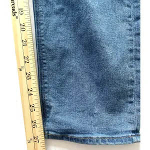 American Eagle Blue Ripped Mom Distressed Jeans Denim Stretchy Sz 6 thumbnail 7