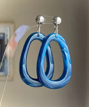 handmade unique dangle earrings thumbnail 2