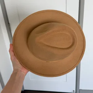 H&M Beige Fedora Hat thumbnail 2