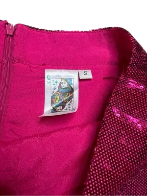✨ Queen of Sparkles Two Tone Sequin Mini Skirt Size Small ✨ thumbnail 4