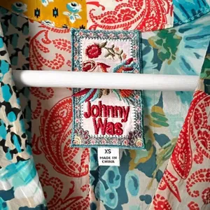 Johnny Was Paisley Ravenna Top Size XS thumbnail 9
