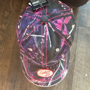Outdoor Cap Muddy Girl Camo Hat Ladies Fit Pink Purple Black Adjustable Baseball thumbnail 2