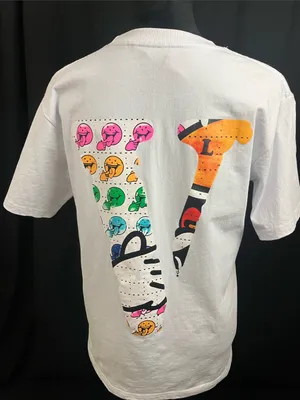 VLONE White “LSD Friends”Graphic Tee Women’s Size Medium thumbnail 4