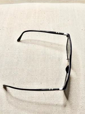 Persol PO3225S 95/31 Black Rectangle Sunglasses Handmade in Italy thumbnail 12
