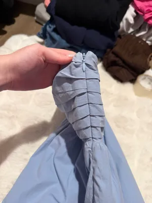Boutique Blue Strapless Dress thumbnail 5