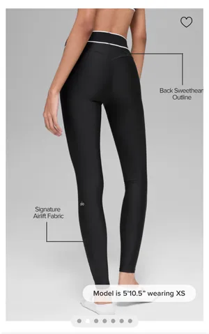 Alo Leggings Black thumbnail 2