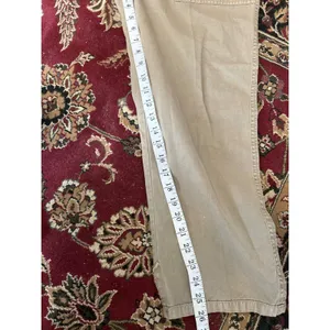 Joie‎ Womens Size 8 Khaki Crop Pants Casual 100% Cotton Utility Style thumbnail 6