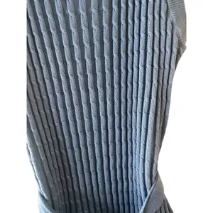 V for City Blue Textured Sleeveless Crew Neck Dress Women Sz S thumbnail 6