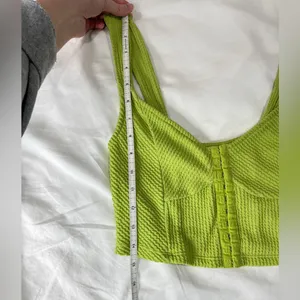 Urban Outfitters Lime Green Crop Top thumbnail 5