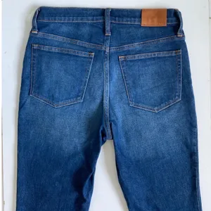 J.Crew Billie Demi Boot Crop Jeans‎ 27 Blue High Rise Raw Hem Medium Wash Denim thumbnail 11