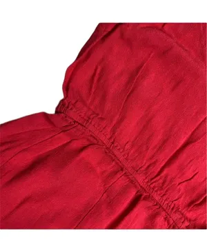 coral romper Sz Medium NWT Pink scallop thumbnail 4