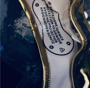 Rave Festival Gold Metallic Skirt + Bikini Set thumbnail 13